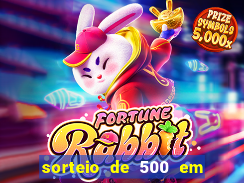 sorteio de 500 em cash toda segunda feira novibet como funciona